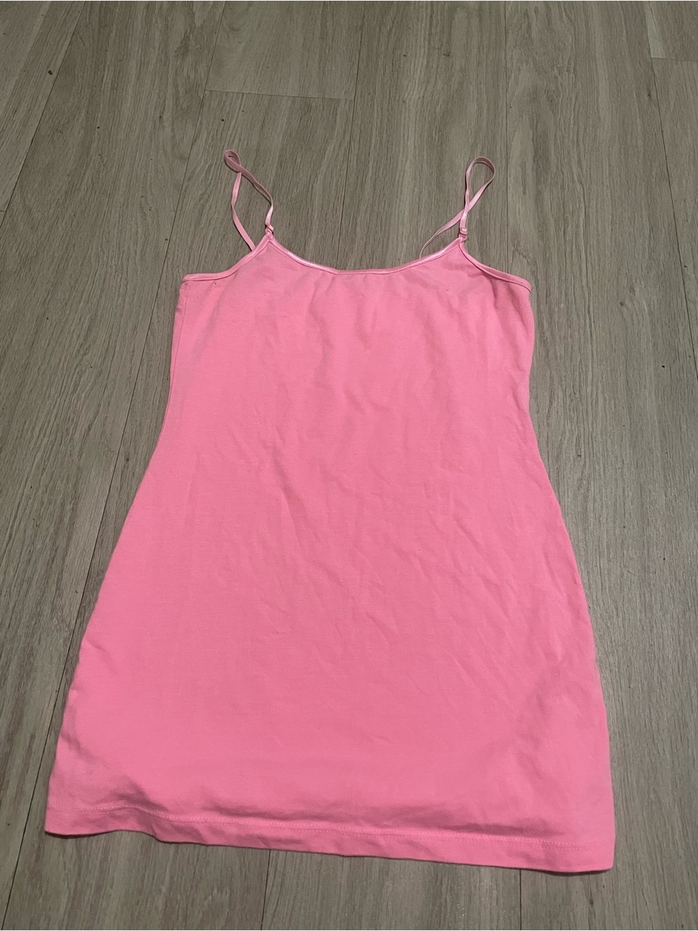 Women’s Pink Spaghetti Strap Tank top